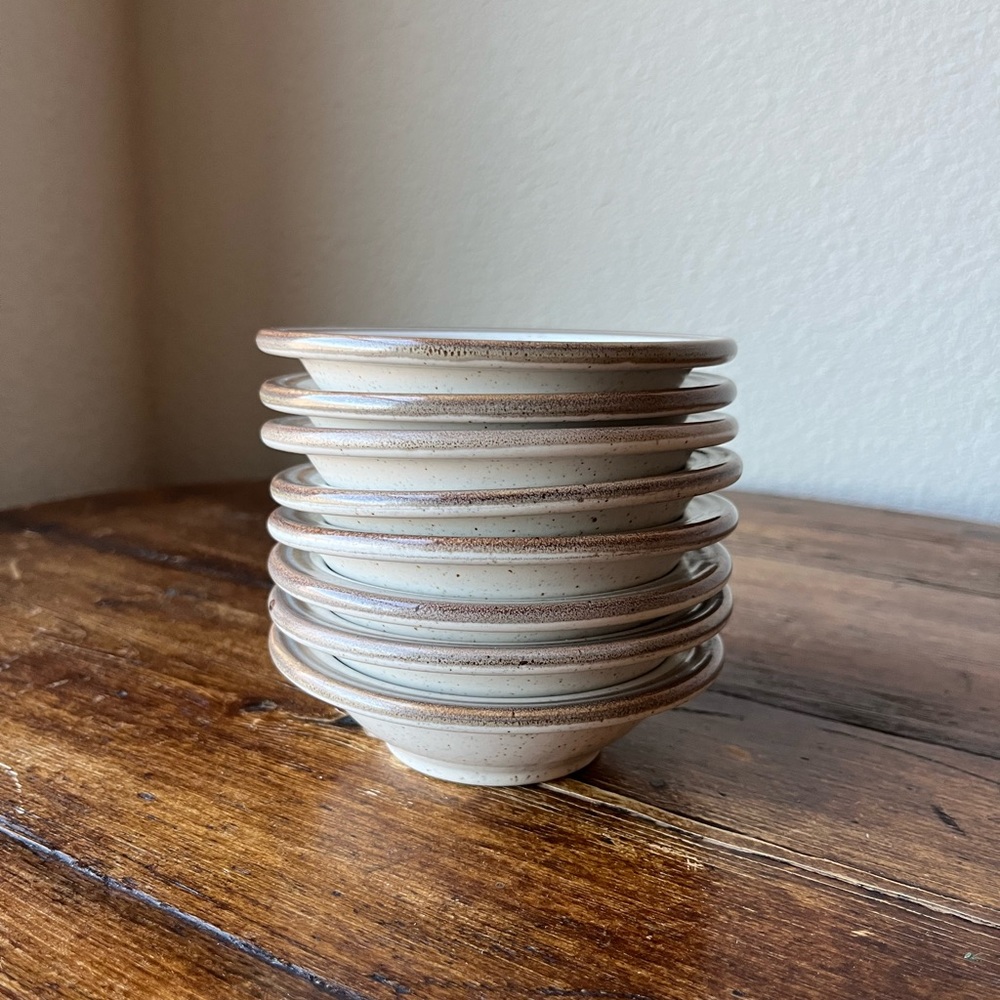 Set of 8 Rego Restaurant ware Small bowl E110-19 4.5” diameter